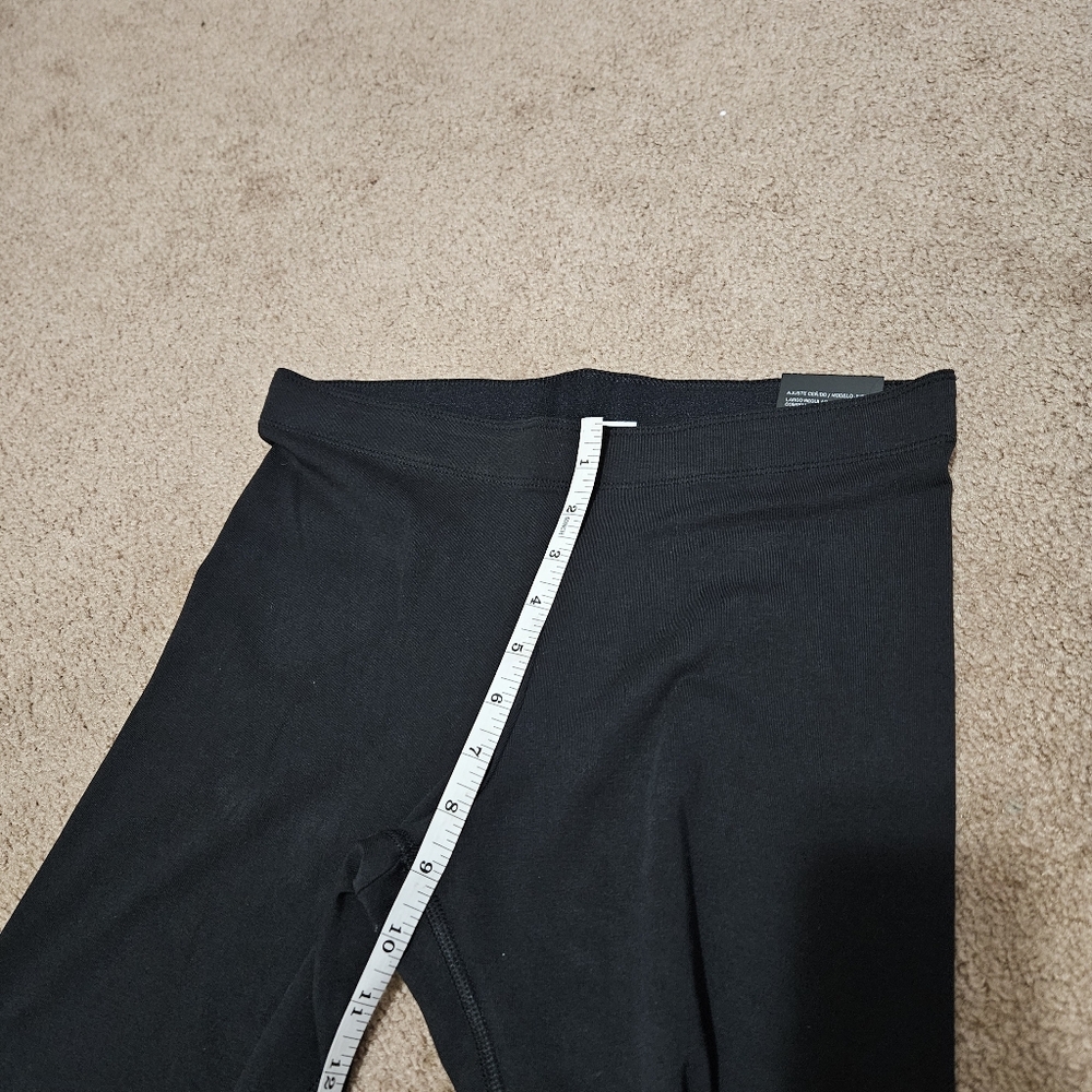 New Nike Club womens Leggings  Yoga Gym Run  Black pants cj1994  SIZE M - Picture 4 of 10